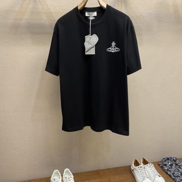 designer,replica,clothing,fake,1:1,lv,luxury,high quality ViVi Empress Dowager Limited Edition Saturn Series Printed T-shirt