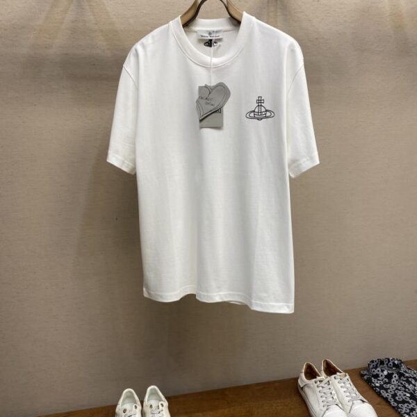 designer,replica,clothing,fake,1:1,lv,luxury,high quality ViVi Empress Dowager Limited Edition Saturn Series Printed T-shirt