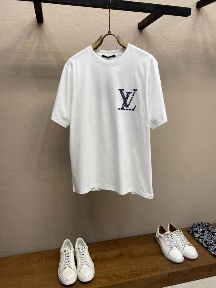 designer,replica,clothing,fake,1:1,lv,luxury,high quality Louis Vuitton denim monogram white short-sleeved T-shirt designer,replica,clothing,fake,1:1,lv,luxury,high quality Louis Vuitton denim monogram white short-sleeved T-shirt