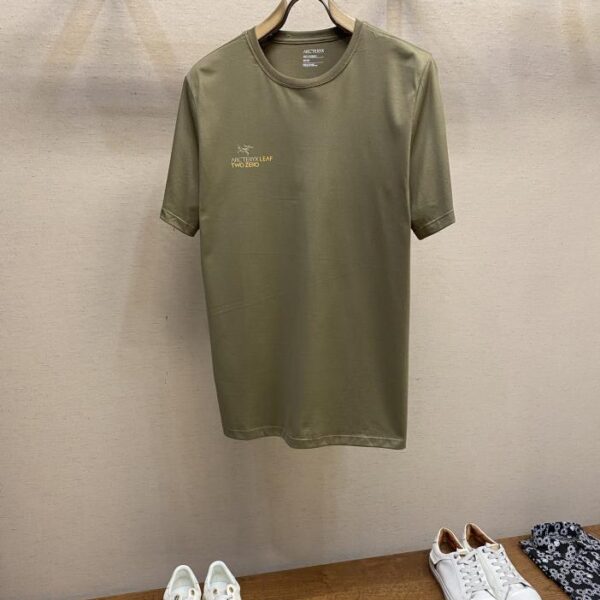 designer,replica,clothing,fake,1:1,lv,luxury,high quality Arcteryx printed lettering short-sleeved T-shirt
