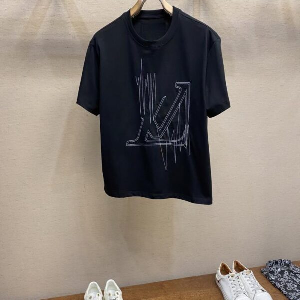 designer,replica,clothing,fake,1:1,lv,luxury,high quality Louis Vuitton new pure cotton stretch cotton fabric short sleeve
