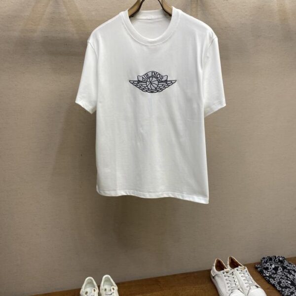 designer,replica,clothing,fake,1:1,lv,luxury,high quality Dior new cotton stretch cotton fabric short sleeves