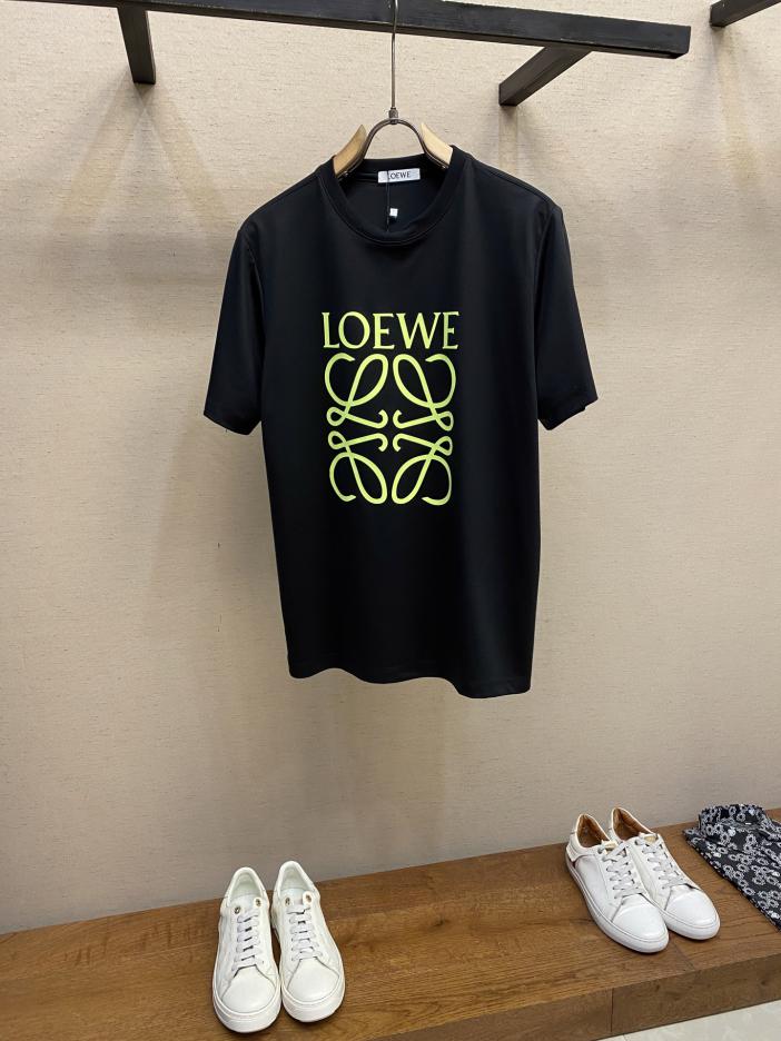 designer,replica,clothing,fake,1:1,lv,luxury,high quality Loewe contrast color large logo print couple short-sleeved T-shirt designer,replica,clothing,fake,1:1,lv,luxury,high quality Loewe contrast color large logo print couple short-sleeved T-shirt