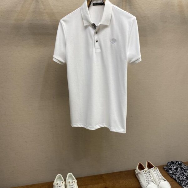 designer,replica,clothing,fake,1:1,lv,luxury,high quality Versace new cotton stretch cotton fabric short sleeves