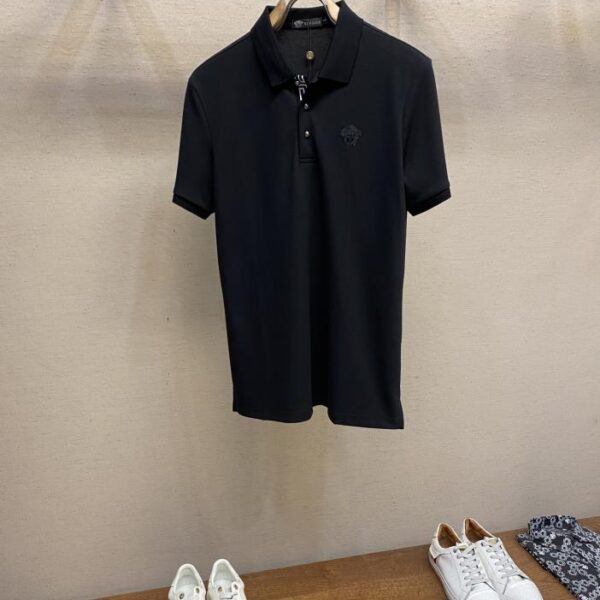 designer,replica,clothing,fake,1:1,lv,luxury,high quality Versace new cotton stretch cotton fabric short sleeves