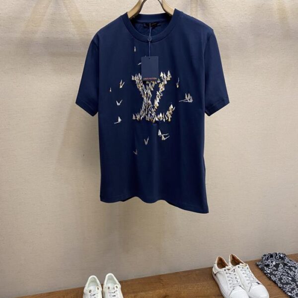 designer,replica,clothing,fake,1:1,lv,luxury,high quality Louis Vuitton cotton T-shirt