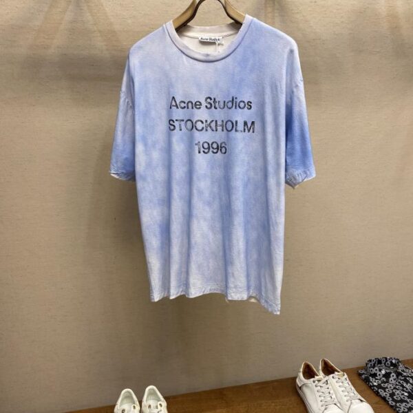 designer,replica,clothing,fake,1:1,lv,luxury,high quality Acne Studios 1996 Classic Destruction Memorial Short Sleeve T-Shirt Series