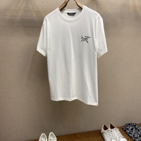 designer,replica,clothing,fake,1:1,lv,luxury,high quality Arctery back logo lettering T-shirt