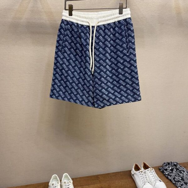 designer,replica,clothing,fake,1:1,lv,luxury,high quality Miu Miu Men’s casual shorts