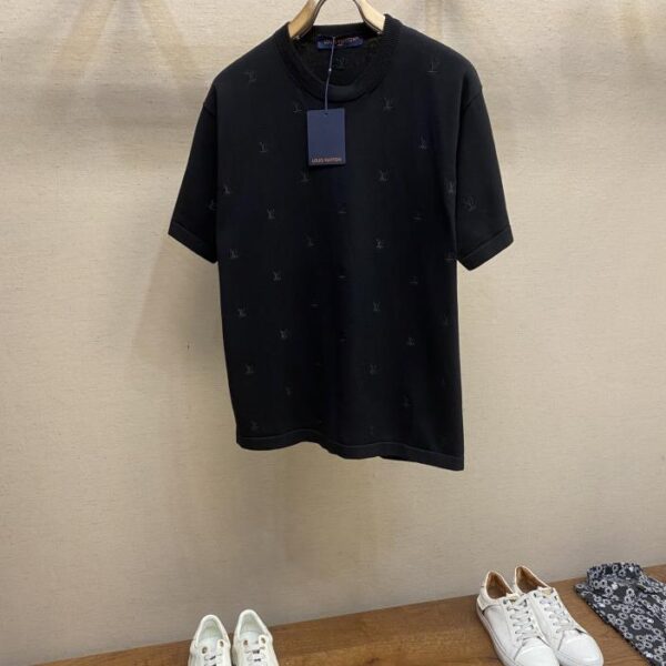 designer,replica,clothing,fake,1:1,lv,luxury,high quality Louis Vuitton new short-sleeved crew neck shirt