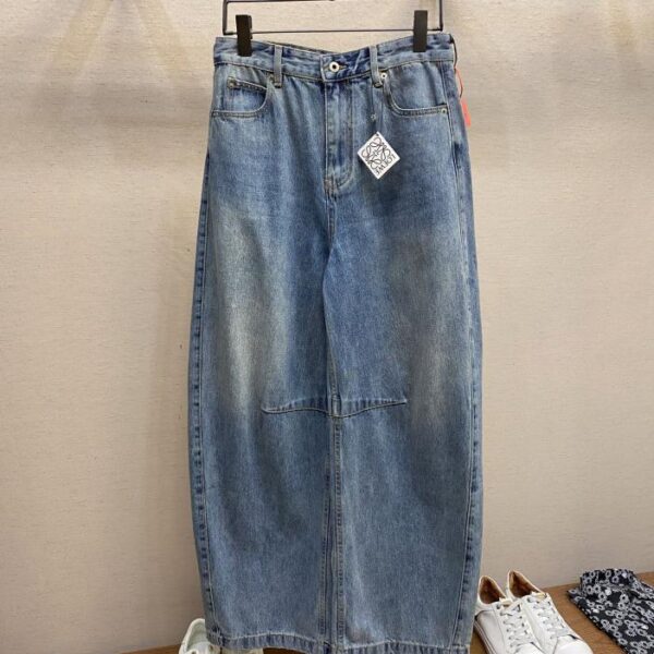 designer,replica,clothing,fake,1:1,lv,luxury,high quality Loewe Anagram Tapered Jeans