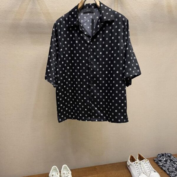 designer,replica,clothing,fake,1:1,lv,luxury,high quality AMIRI silk shirt