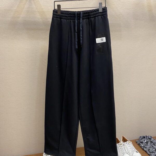 designer,replica,clothing,fake,1:1,lv,luxury,high quality MM6 Maison Margiela Spring/Summer New Patterned Patches Wide-Leg Pants