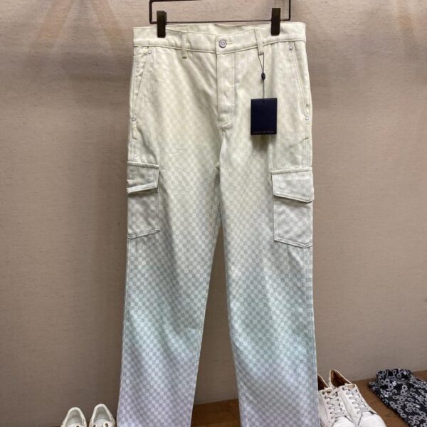 designer,replica,clothing,fake,1:1,lv,luxury,high quality Louis Vuitton new denim overalls