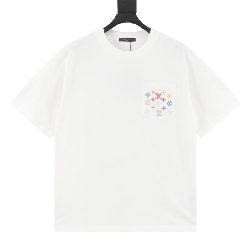 designer,replica,clothing,fake,1:1,lv,luxury,high quality Louis Vuitton Pocket Colorful Monogram Colorful Embroidery Short Sleeve T-shirt (7AF4) designer,replica,clothing,fake,1:1,lv,luxury,high quality Louis Vuitton Pocket Colorful Monogram Colorful Embroidery Short Sleeve T-shirt (7AF4)