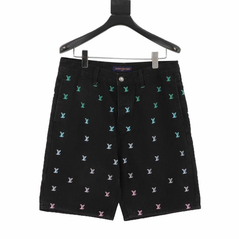 designer,replica,clothing,fake,1:1,lv,luxury,high quality Louis Vuitton gradient embroidery denim shorts (94F9) designer,replica,clothing,fake,1:1,lv,luxury,high quality Louis Vuitton gradient embroidery denim shorts (94F9)