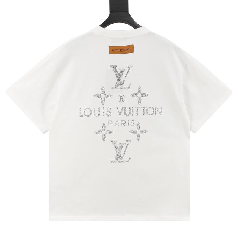 designer,replica,clothing,fake,1:1,lv,luxury,high quality Louis Vuitton rhinestone short sleeves with lettering on the back (1D18) designer,replica,clothing,fake,1:1,lv,luxury,high quality Louis Vuitton rhinestone short sleeves with lettering on the back (1D18)