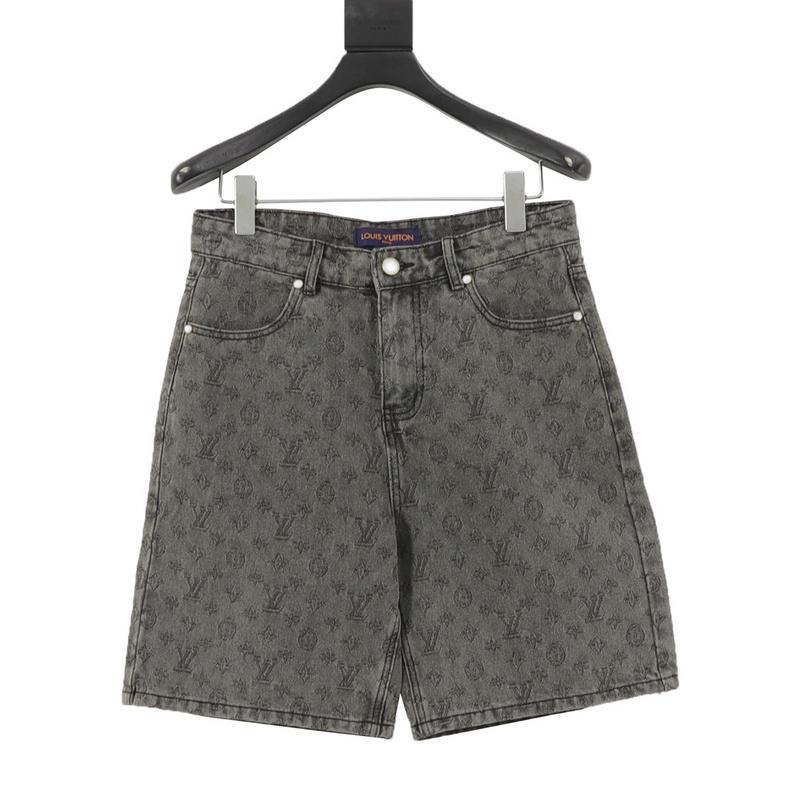 designer,replica,clothing,fake,1:1,lv,luxury,high quality Louis Vuitton grey jacquard denim shorts with all-over print (E88C) designer,replica,clothing,fake,1:1,lv,luxury,high quality Louis Vuitton grey jacquard denim shorts with all-over print (E88C)