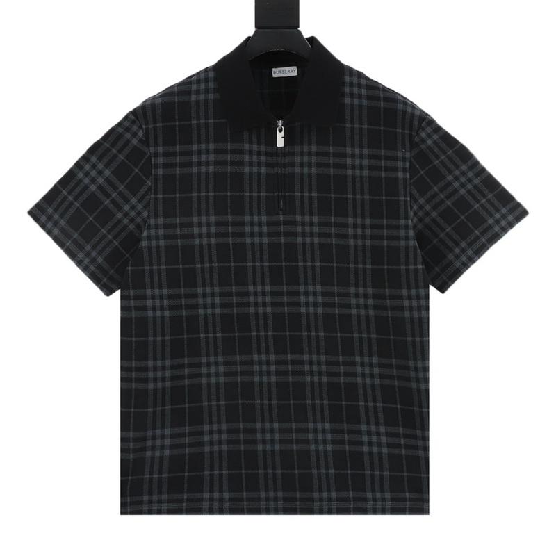 designer,replica,clothing,fake,1:1,lv,luxury,high quality Burberry Blue Check Stretch Blended Short Sleeve POLO Shirt (F543) designer,replica,clothing,fake,1:1,lv,luxury,high quality Burberry Blue Check Stretch Blended Short Sleeve POLO Shirt (F543)