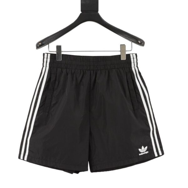 designer,replica,clothing,fake,1:1,lv,luxury,high quality Balenciaga x Adidas AD joint clover shorts (065B)