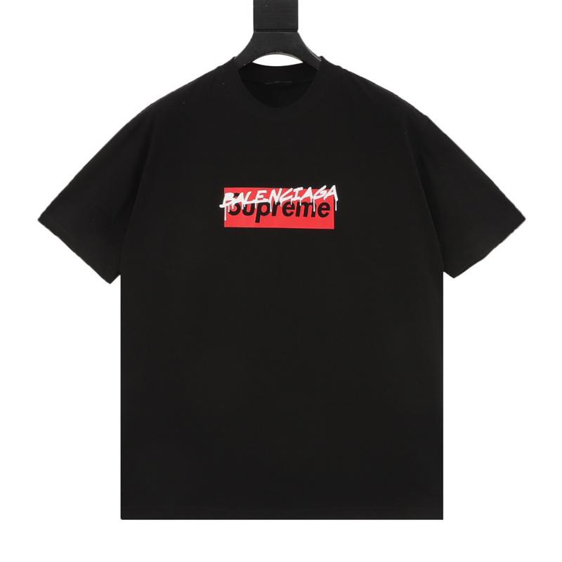 designer,replica,clothing,fake,1:1,lv,luxury,high quality Balenciaga X Supreme Joint Joint Logo Letter Print Short Sleeve T-shirt (0182) designer,replica,clothing,fake,1:1,lv,luxury,high quality Balenciaga X Supreme Joint Joint Logo Letter Print Short Sleeve T-shirt (0182)