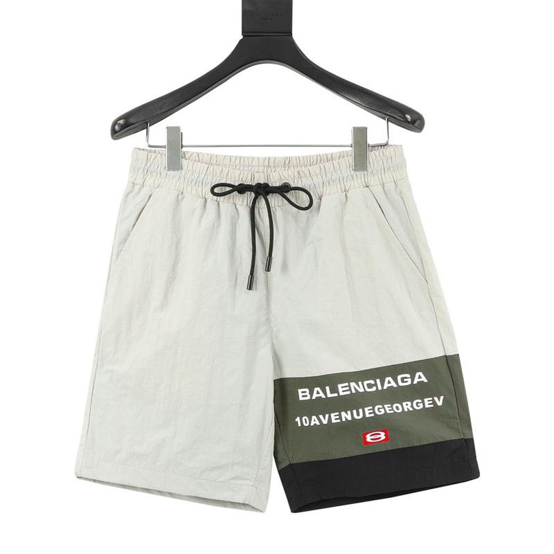 designer,replica,clothing,fake,1:1,lv,luxury,high quality Balenciaga patchwork letter print shorts (61C2) designer,replica,clothing,fake,1:1,lv,luxury,high quality Balenciaga patchwork letter print shorts (61C2)