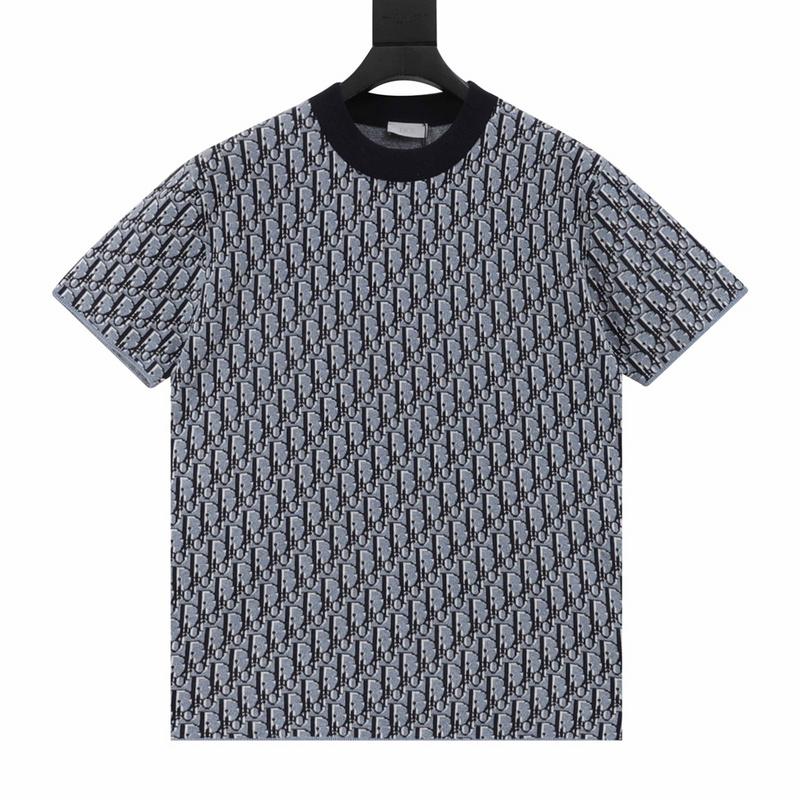 designer,replica,clothing,fake,1:1,lv,luxury,high quality Dior full print jacquard logo knitted short-sleeved T-shirt (F044) designer,replica,clothing,fake,1:1,lv,luxury,high quality Dior full print jacquard logo knitted short-sleeved T-shirt (F044)