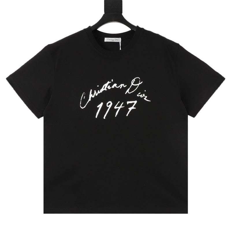 designer,replica,clothing,fake,1:1,lv,luxury,high quality Dior 47 logo slogan printed couple short sleeve TEE (D4AF) designer,replica,clothing,fake,1:1,lv,luxury,high quality Dior 47 logo slogan printed couple short sleeve TEE (D4AF)