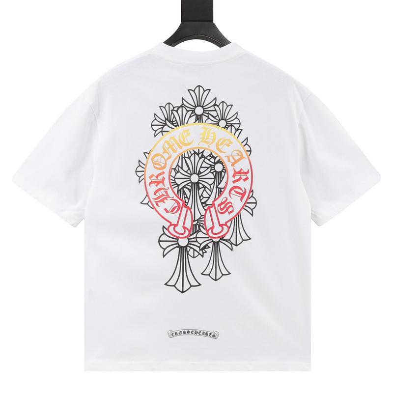 designer,replica,clothing,fake,1:1,lv,luxury,high quality Chrome Hearts Gradient Horseshoe Cross Printed Short Sleeves (923F) designer,replica,clothing,fake,1:1,lv,luxury,high quality Chrome Hearts Gradient Horseshoe Cross Printed Short Sleeves (923F)