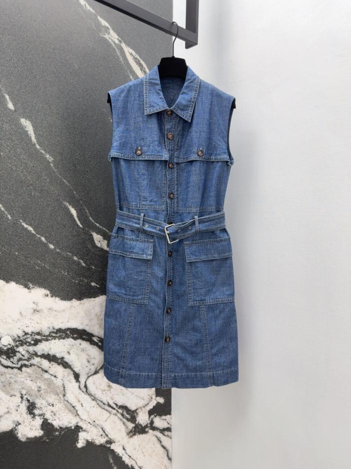 designer,replica,clothing,fake,1:1,lv,luxury,high quality BV Spring/Summer New British Style Double Pocket Sleeveless Denim Dress designer,replica,clothing,fake,1:1,lv,luxury,high quality BV Spring/Summer New British Style Double Pocket Sleeveless Denim Dress