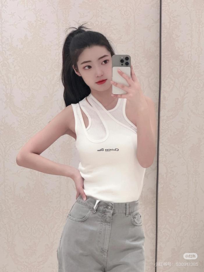 designer,replica,clothing,fake,1:1,lv,luxury,high quality Dior Spring/Summer New MissD Fashion Girl Cross Design Two-piece Vest designer,replica,clothing,fake,1:1,lv,luxury,high quality Dior Spring/Summer New MissD Fashion Girl Cross Design Two-piece Vest