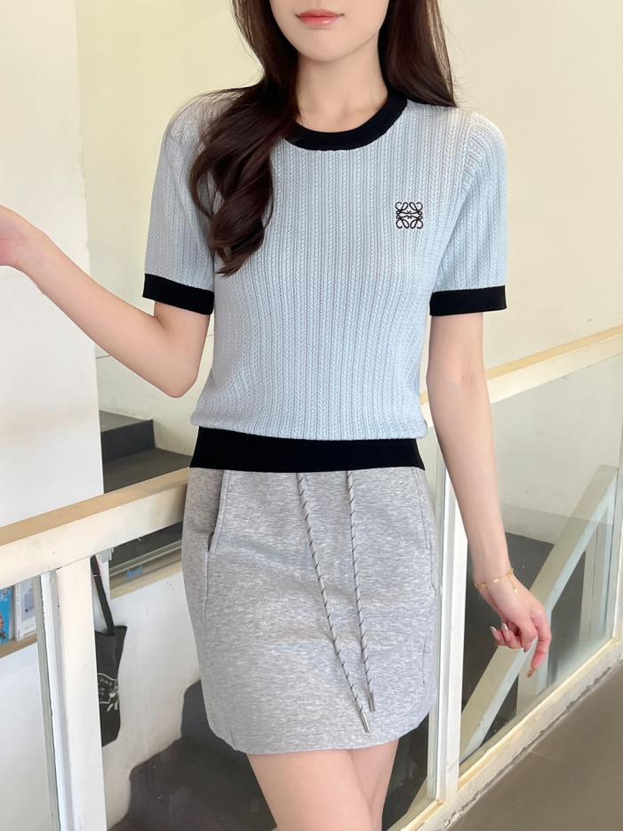 designer,replica,clothing,fake,1:1,lv,luxury,high quality Original high-end quality Loewe lace hollow knit short sleeves designer,replica,clothing,fake,1:1,lv,luxury,high quality Original high-end quality Loewe lace hollow knit short sleeves