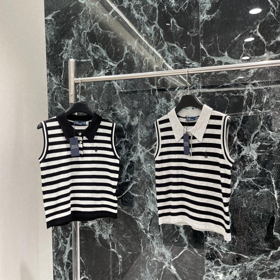 designer,replica,clothing,fake,1:1,lv,luxury,high quality Ralph Lauren Summer New Striped Lapel Knit Vest designer,replica,clothing,fake,1:1,lv,luxury,high quality Ralph Lauren Summer New Striped Lapel Knit Vest