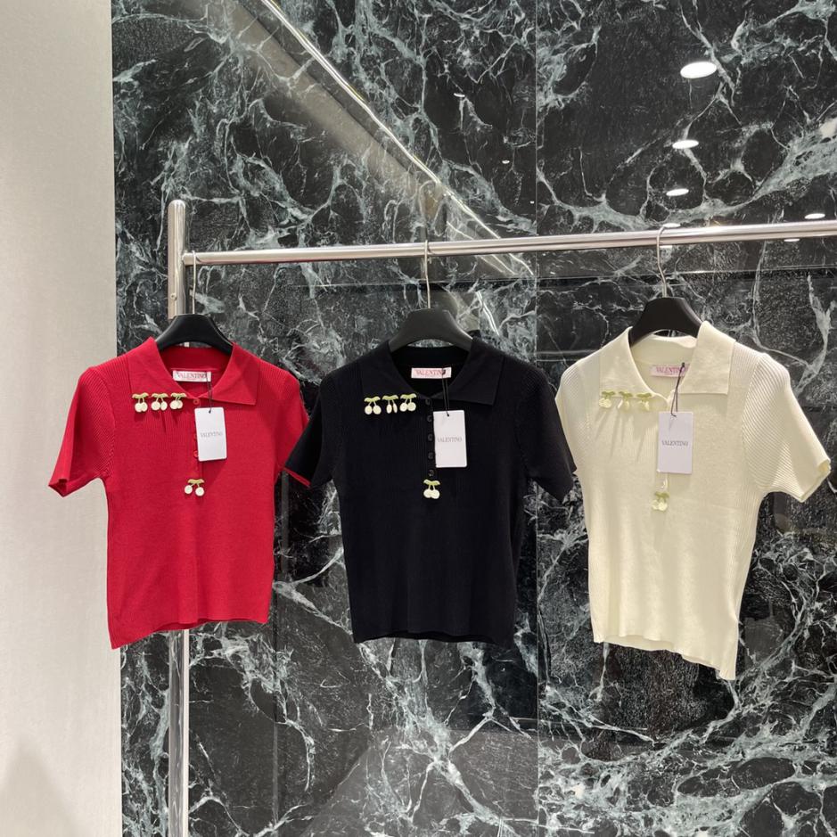 designer,replica,clothing,fake,1:1,lv,luxury,high quality Valentino Summer New Lapel Knit Short Sleeve designer,replica,clothing,fake,1:1,lv,luxury,high quality Valentino Summer New Lapel Knit Short Sleeve
