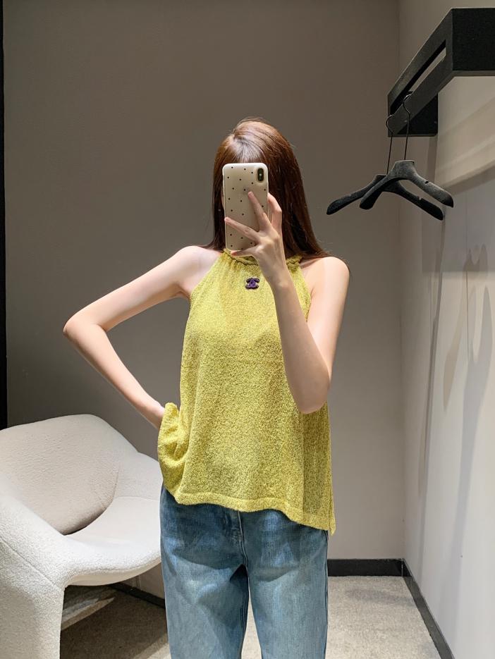 designer,replica,clothing,fake,1:1,lv,luxury,high quality Chanel Spring/Summer New Braided Halter Knitted Vest designer,replica,clothing,fake,1:1,lv,luxury,high quality Chanel Spring/Summer New Braided Halter Knitted Vest