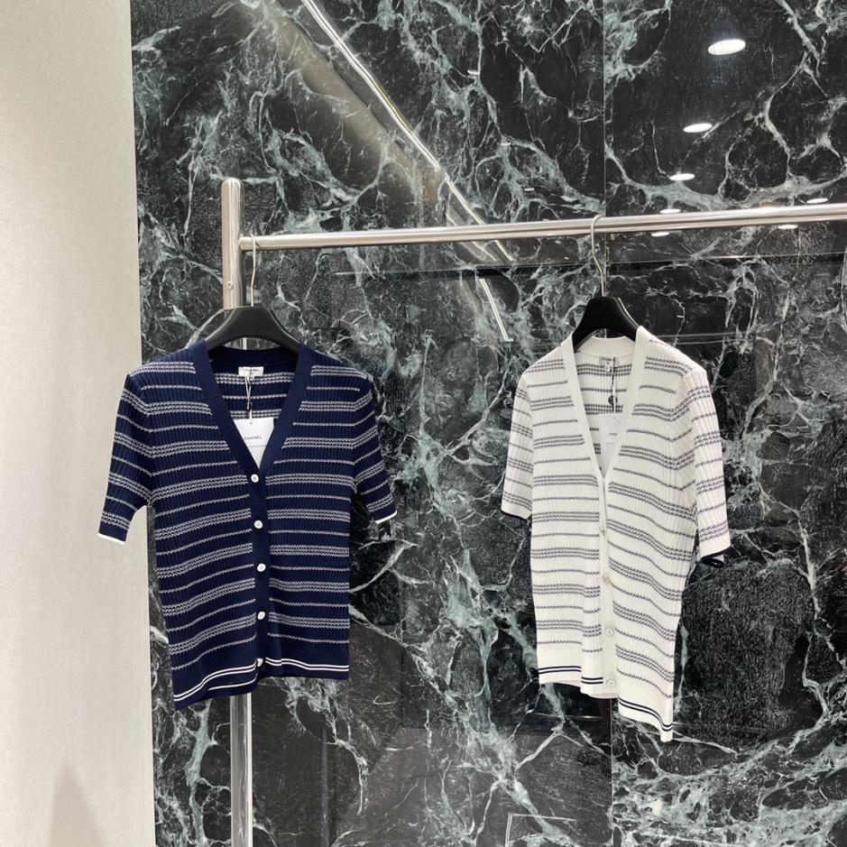 designer,replica,clothing,fake,1:1,lv,luxury,high quality Chanel Summer New Striped Knit Cardigan V designer,replica,clothing,fake,1:1,lv,luxury,high quality Chanel Summer New Striped Knit Cardigan V