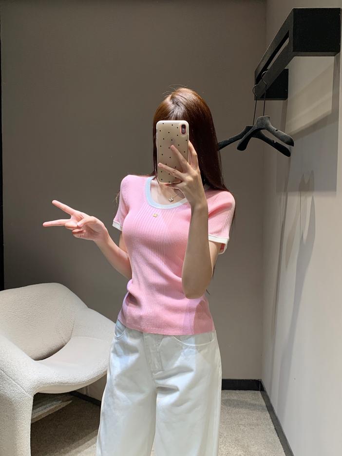 designer,replica,clothing,fake,1:1,lv,luxury,high quality Chanel Spring/Summer New Micro Logo Slim Fit Knit Short Sleeve Top designer,replica,clothing,fake,1:1,lv,luxury,high quality Chanel Spring/Summer New Micro Logo Slim Fit Knit Short Sleeve Top