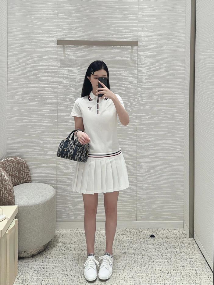 designer,replica,clothing,fake,1:1,lv,luxury,high quality Dior Spring/Summer New Style College Style Classic Lapel Pleated Dress designer,replica,clothing,fake,1:1,lv,luxury,high quality Dior Spring/Summer New Style College Style Classic Lapel Pleated Dress