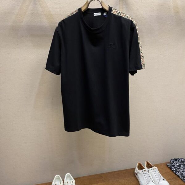 designer,replica,clothing,fake,1:1,lv,luxury,high quality Burberry Checked Band Short Sleeves (P7QJM)
