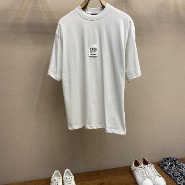 designer,replica,clothing,fake,1:1,lv,luxury,high quality Balenciaga 520 receipt sticker crew neck short sleeves (JAYPO)