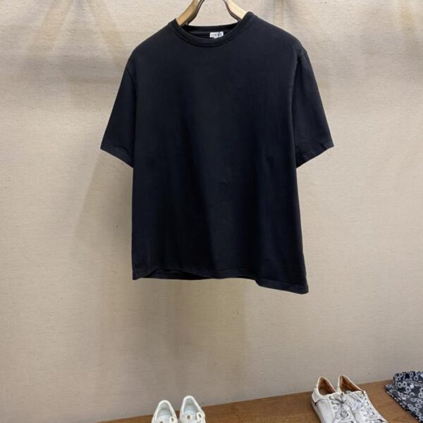 designer,replica,clothing,fake,1:1,lv,luxury,high quality Loewe LOE appliqué embroidery round neck short sleeves (O6GEO)