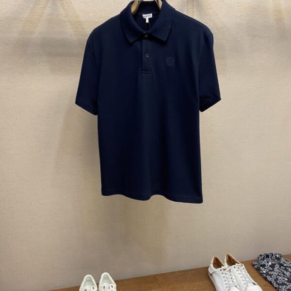 designer,replica,clothing,fake,1:1,lv,luxury,high quality Loewe cotton embroidered POLO shirt fabric selection uses 100% cotton pique (RTZOG)