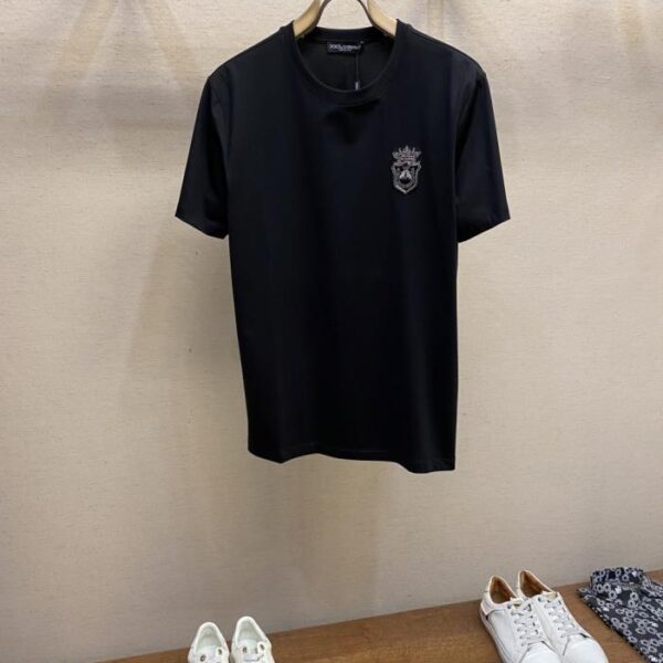 designer,replica,clothing,fake,1:1,lv,luxury,high quality DG new cotton stretch cotton fabric short-sleeved T-shirt (BTUA5)