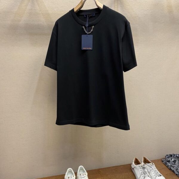 designer,replica,clothing,fake,1:1,lv,luxury,high quality LV spray-painted graffiti T-shirt (47JC6)