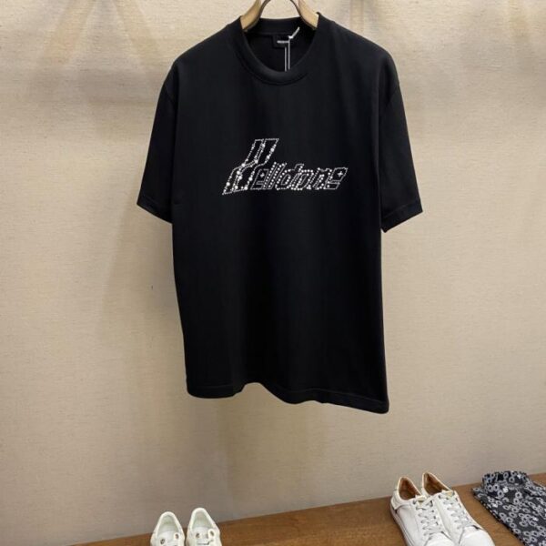 designer,replica,clothing,fake,1:1,lv,luxury,high quality WE11DONE New Pearl Series Heavy Cotton Half Sleeve T-shirt (8X6IG)