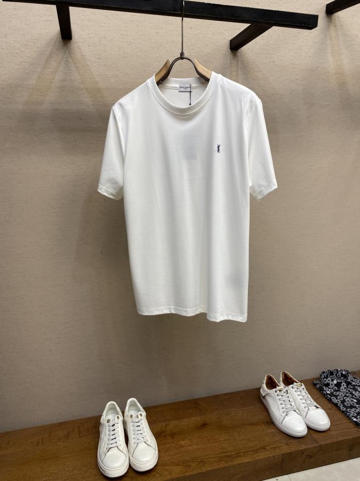 designer,replica,clothing,fake,1:1,lv,luxury,high quality YSL small logo embroidered couple short-sleeved T-shirt (6R2QV) designer,replica,clothing,fake,1:1,lv,luxury,high quality YSL small logo embroidered couple short-sleeved T-shirt (6R2QV)
