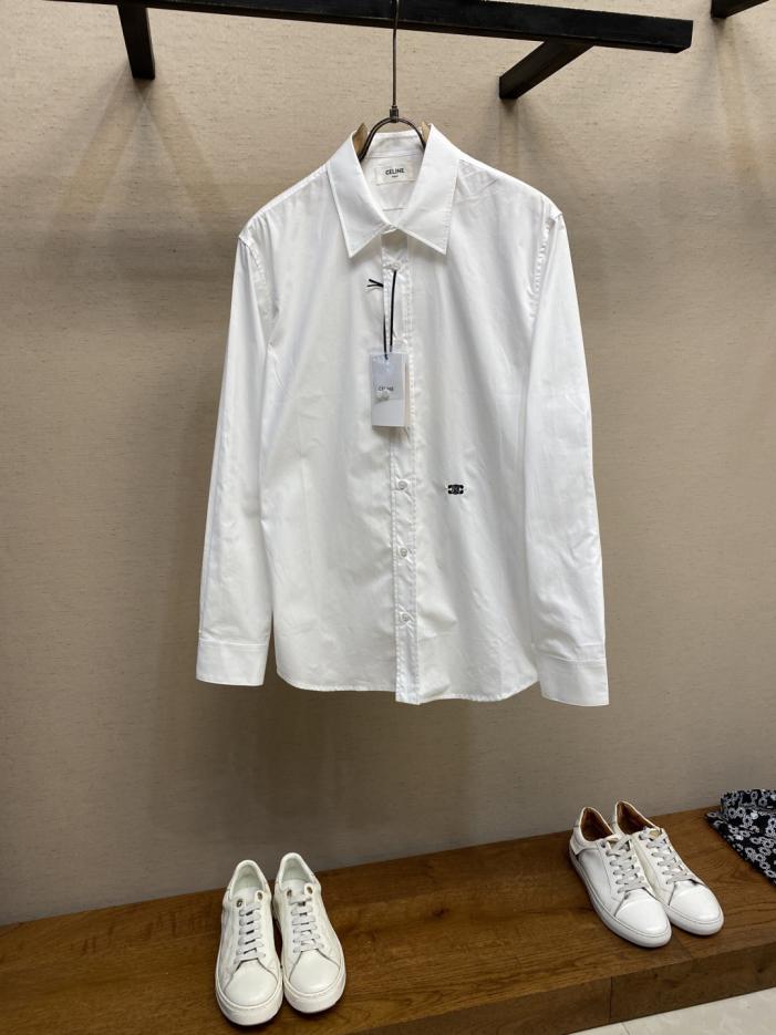 designer,replica,clothing,fake,1:1,lv,luxury,high quality Celine solid color embroidered shirt (MEXF4) designer,replica,clothing,fake,1:1,lv,luxury,high quality Celine solid color embroidered shirt (MEXF4)