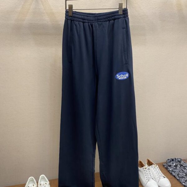 designer,replica,clothing,fake,1:1,lv,luxury,high quality Balenciaga BA embroidered straight trousers (GGEDM)
