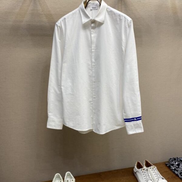 designer,replica,clothing,fake,1:1,lv,luxury,high quality Burberry Unisex Business Casual Oxford Cotton Long Sleeve Shirt (FVXG2)