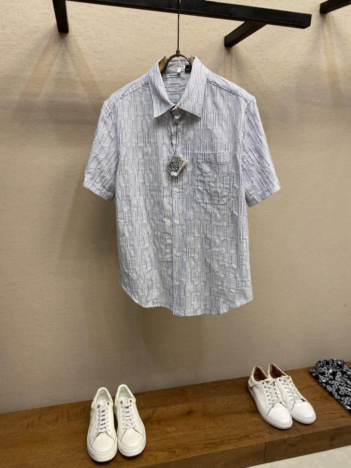designer,replica,clothing,fake,1:1,lv,luxury,high quality Loewe Striped Wave Texture Short Sleeve Shirt (8TF1S) designer,replica,clothing,fake,1:1,lv,luxury,high quality Loewe Striped Wave Texture Short Sleeve Shirt (8TF1S)